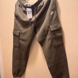 Nike Olive Cargo Joggers
